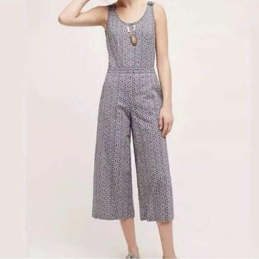 Anthropologie. small.  Elevenses ‘Windward’  jumpsuit